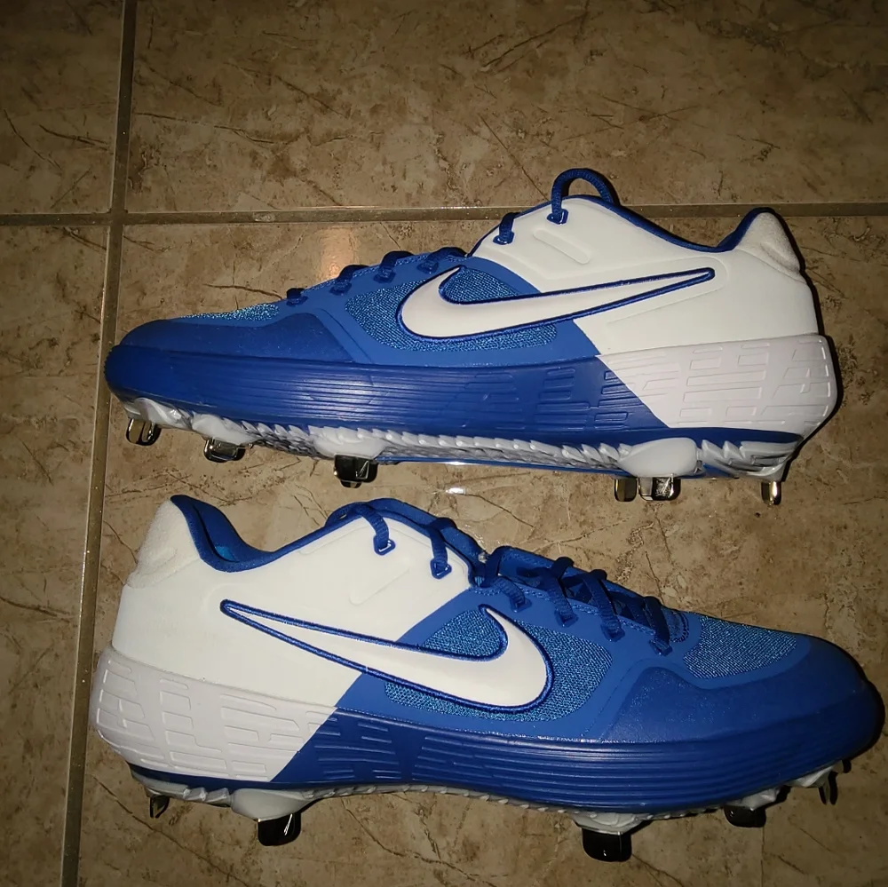 Nike Alpha Huarache Elite 2 'Game Royal White' Baseball Cleats